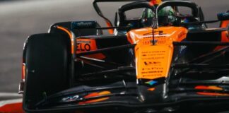 Ландо Норрис стал быстрейшим в сокращенной второй тренировке Ф1 в Лас-Вегасе