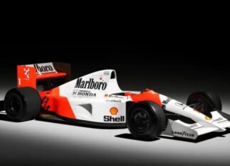 На аукцион выставили болид Айртона Сенны, на котором он выиграл Гран При Бразилии