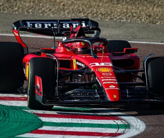 Серхио Перес и Cadillac протестируют Ferrari в Имоле