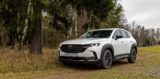 Спасибо за олдскул. Первый тест Mazda CX-50 — японского кроссовера из КНР