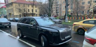 В Москве замечен новый премиальный внедорожник Voyah Taishan