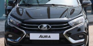 В России купили более 1 тыс. новых седанов Lada Aura в 2025 году