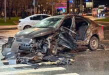 За минувшие сутки в России произошло 307 ДТП